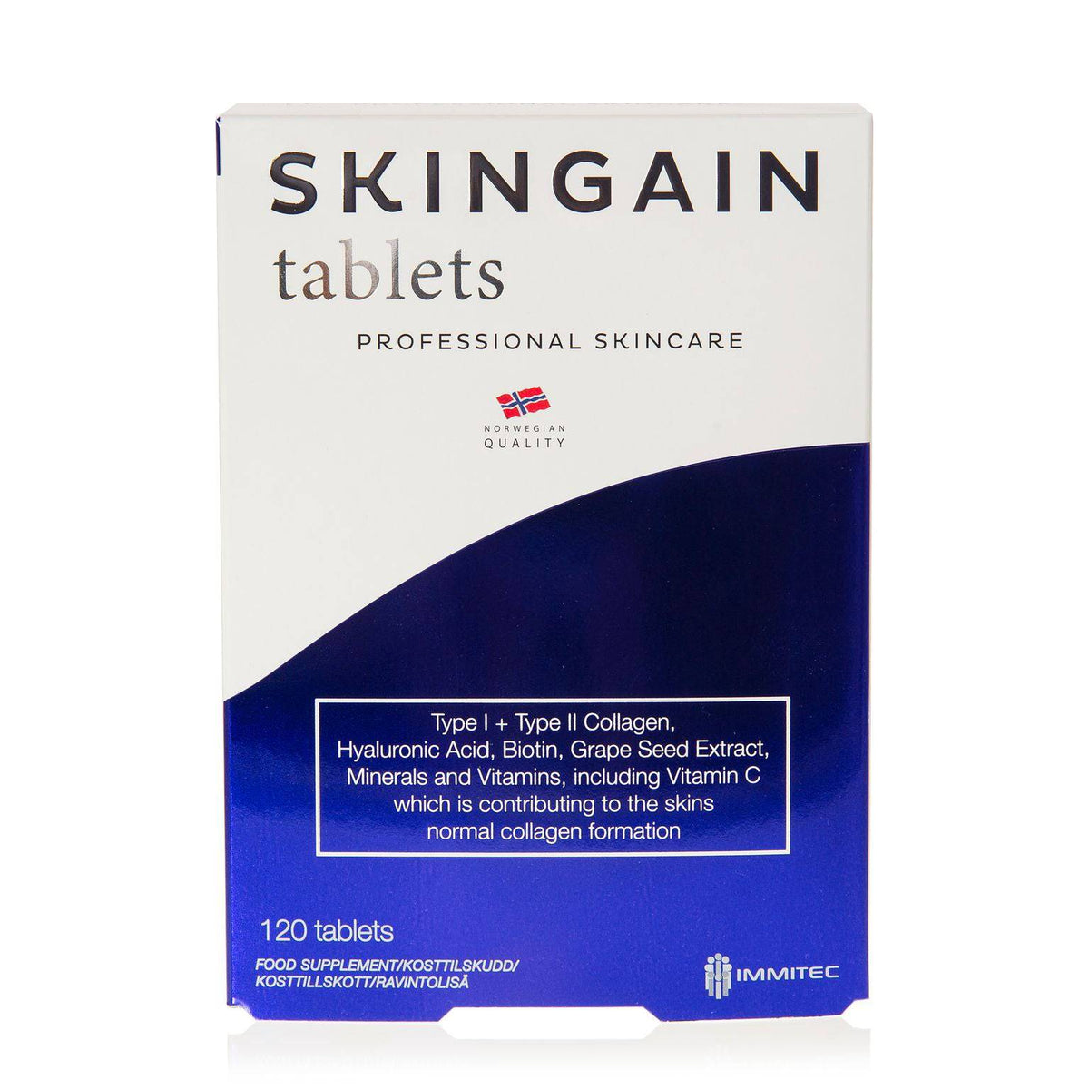 Skingain Professional Tablets - 120 tabl. - integratoridirecthub.com
