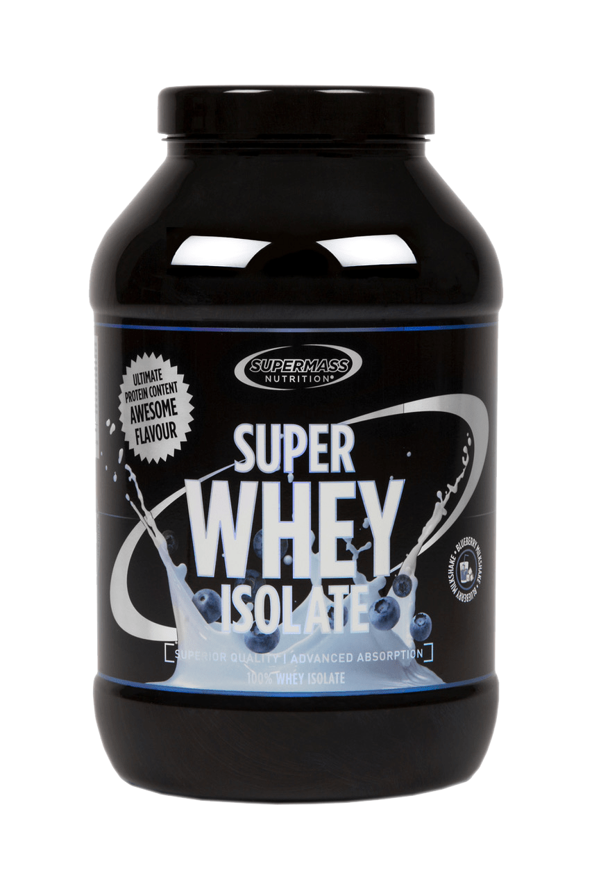 Supermass Nutrition Super Whey Isolate Mustikkapirtelö 1300 g - integratoridirecthub.com