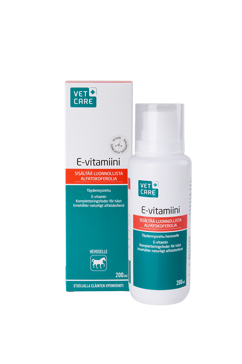 Vetcare E-vitamiini koirille ja hevosille 200 ml - integratoridirecthub.com