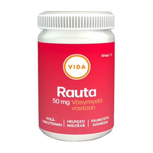 Vida Rauta 50 mg - Pitkävaikutteinen 90 kaps. - integratoridirecthub.com