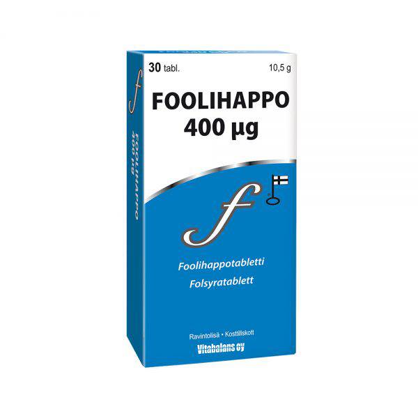 Foolihappo 400 mikrogrammaa - integratoridirecthub.com