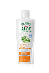 Equilibra Aloe Latte Solare Sun Milk SPF20 - aurinkovoide 200 ml - integratoridirecthub.com