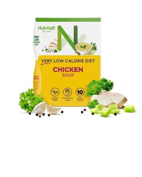 Nutrilett Chicken Soup - Kanakeitto 10 annospussia - integratoridirecthub.com