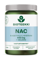 Bioteekki NAC 650 mg + Seleeni 60 tabl. - integratoridirecthub.com