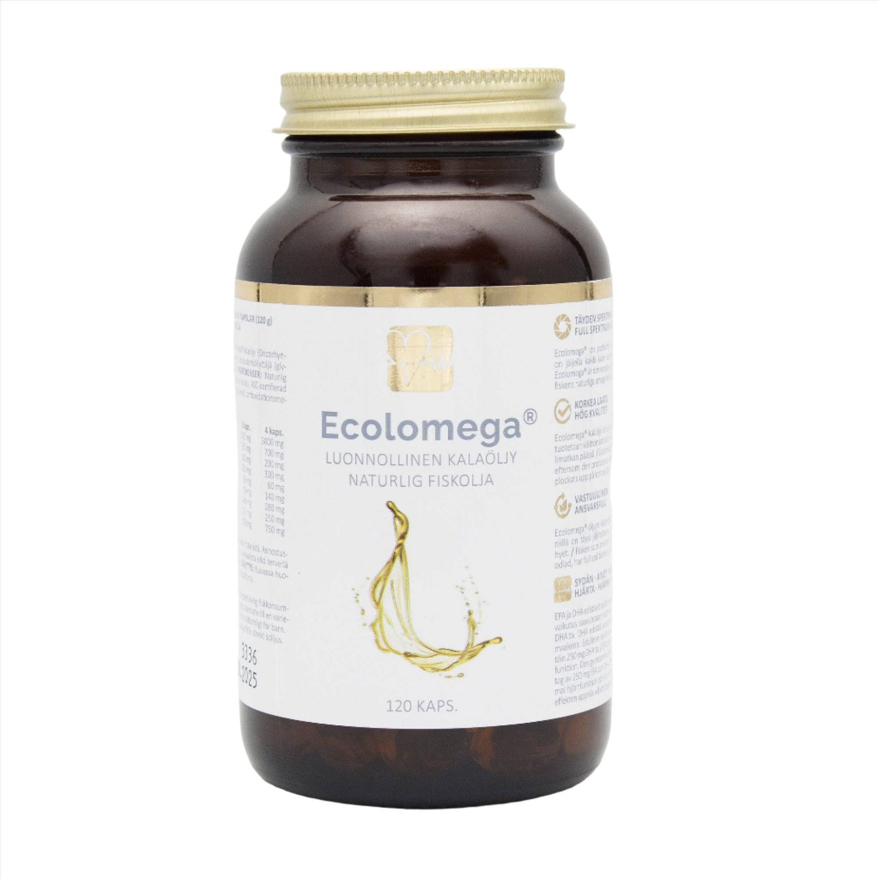 Ecolomega kalaöljykapseli 120 kaps. - integratoridirecthub.com