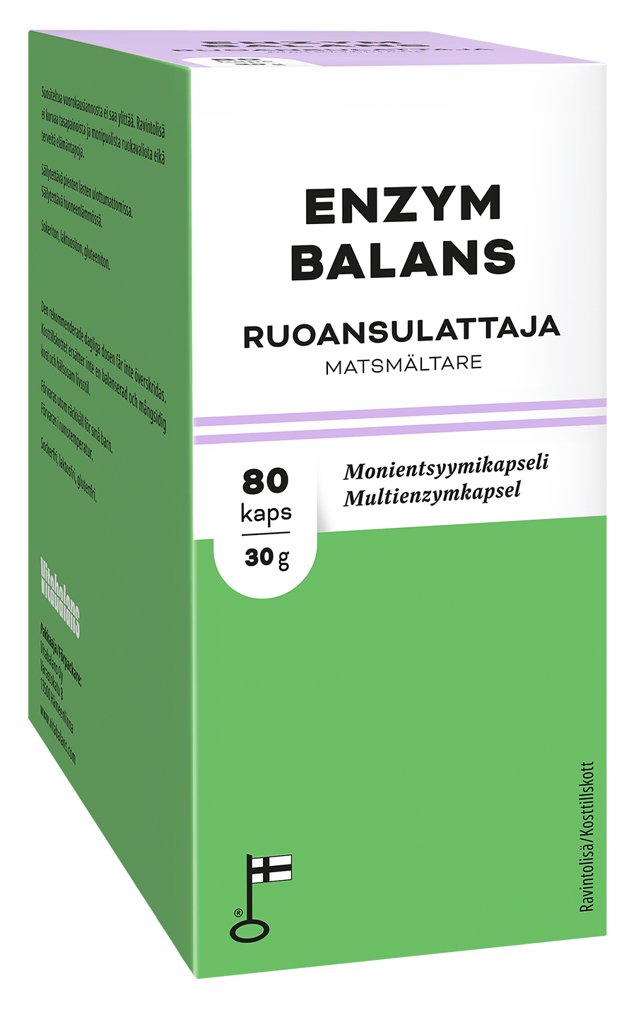 Enzym Balans - Monientsyymikapseli 80 kaps. - integratoridirecthub.com