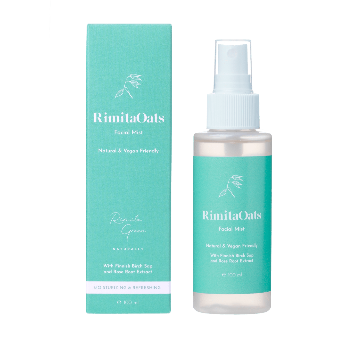 RimitaOats Facial Mist - Kasvosuihke 100 ml - integratoridirecthub.com