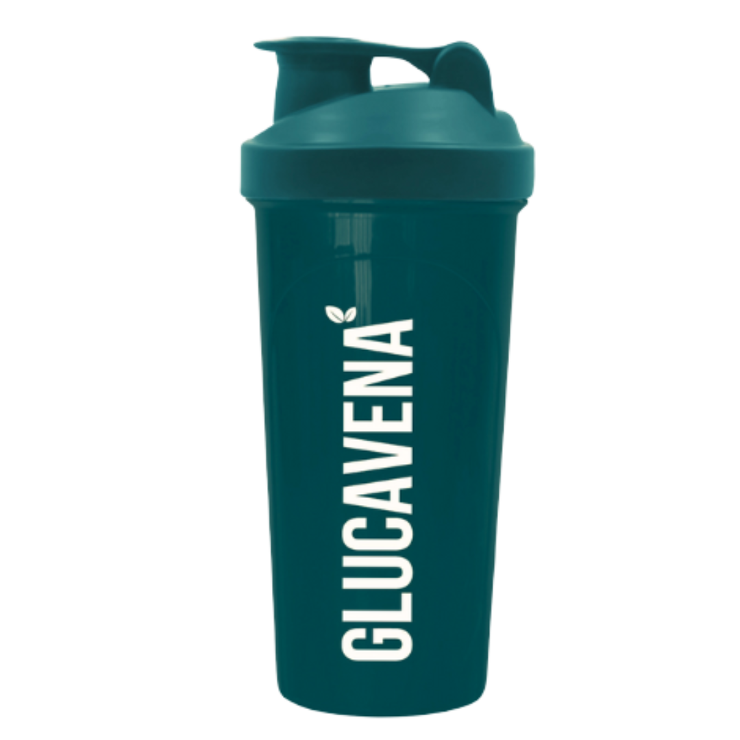 Glucavena shaker 400 ml, pakkaus sisältää sekoituspallon, integratoridirecthub.com
