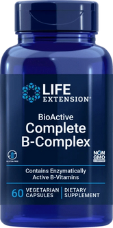 Life Extension BioActive Complete B-Complex 60 kaps. - integratoridirecthub.com