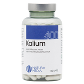 Natura Media Vahva Kalium 400 mg 120 kaps., integratoridirecthub.com