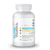 Nutri Works Magnesium Citrate + B6 120 kaps. - integratoridirecthub.com