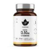 Puhdistamo Vahva D-vitamiini 50 µg 120 kaps. - Päiväys 12/2024 - integratoridirecthub.com