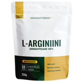 Sinunapteekin L-Arginiini 250 g, maustamaton, aminohappojauhe pussi, integratoridirecthub.com