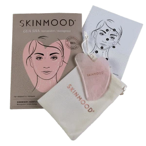 SkinMood Gua Sha Beauty Tool Rose Quartz - Gua Sha, ruusukvartsia 1 kpl - integratoridirecthub.com