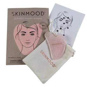 SkinMood Gua Sha Beauty Tool Rose Quartz - Gua Sha, ruusukvartsia 1 kpl - integratoridirecthub.com