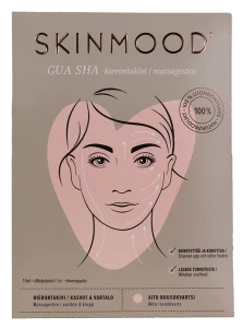 SkinMood Gua Sha Beauty Tool Rose Quartz - Gua Sha, ruusukvartsia 1 kpl - integratoridirecthub.com