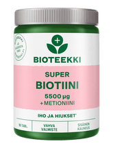 Bioteekin Super Biotiini 90 tabl. - integratoridirecthub.com
