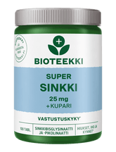 Bioteekin Super sinkki + kupari 100 tabl. - integratoridirecthub.com