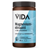 Vida Magnesiumsitraatti +B6 Pitkävaikutteinen 90 kaps. - integratoridirecthub.com