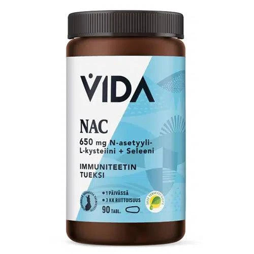 Vida NAC 650 mg + Seleeni 90 tabl. - integratoridirecthub.com