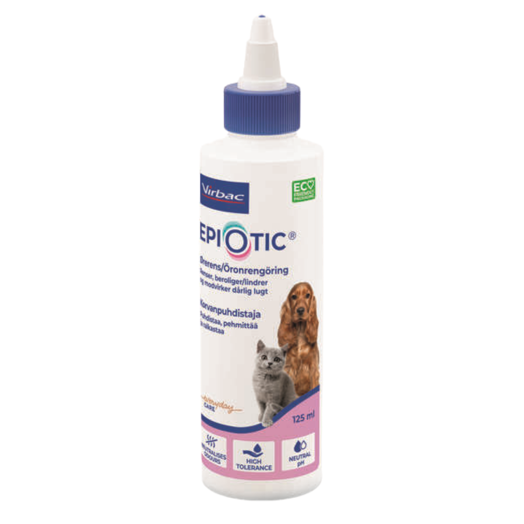 Virbac, EpiOtic, Korvanpuhdistaja, 125 ml