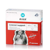 AIKA Liveron Support - Täydennysrehu koirille 60 tabl. - integratoridirecthub.com