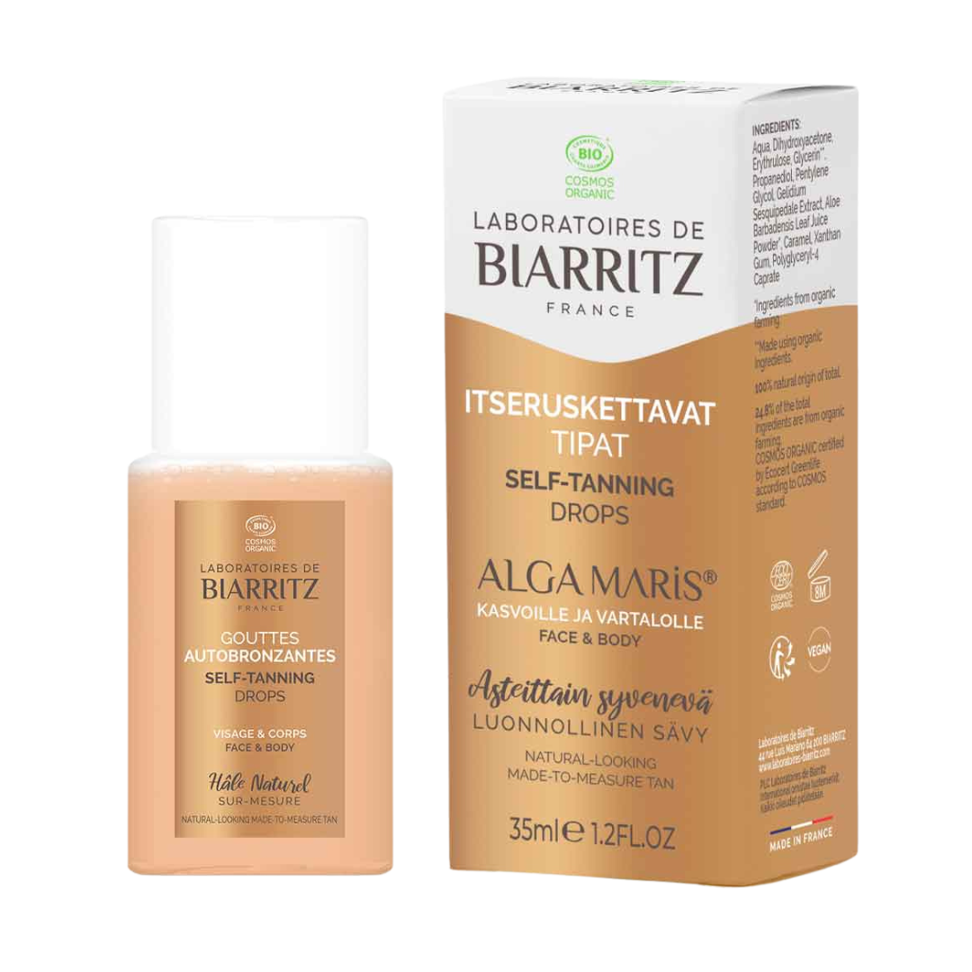 Alga Maris Self Tanning Drops - Itseruskettavat kasvotipat 35ml - integratoridirecthub.com