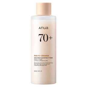 Anua Rice 70 Glow Milky Toner - Kasvovesi 250 ml - integratoridirecthub.com