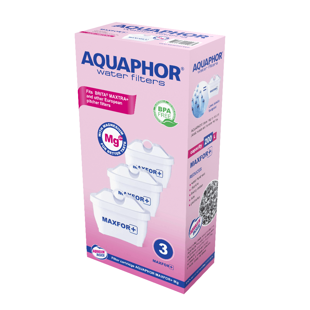 Aquaphor Vedensuodatin Maxfor+ Magnesium - Vaihtosuodatin 3 kpl - integratoridirecthub.com