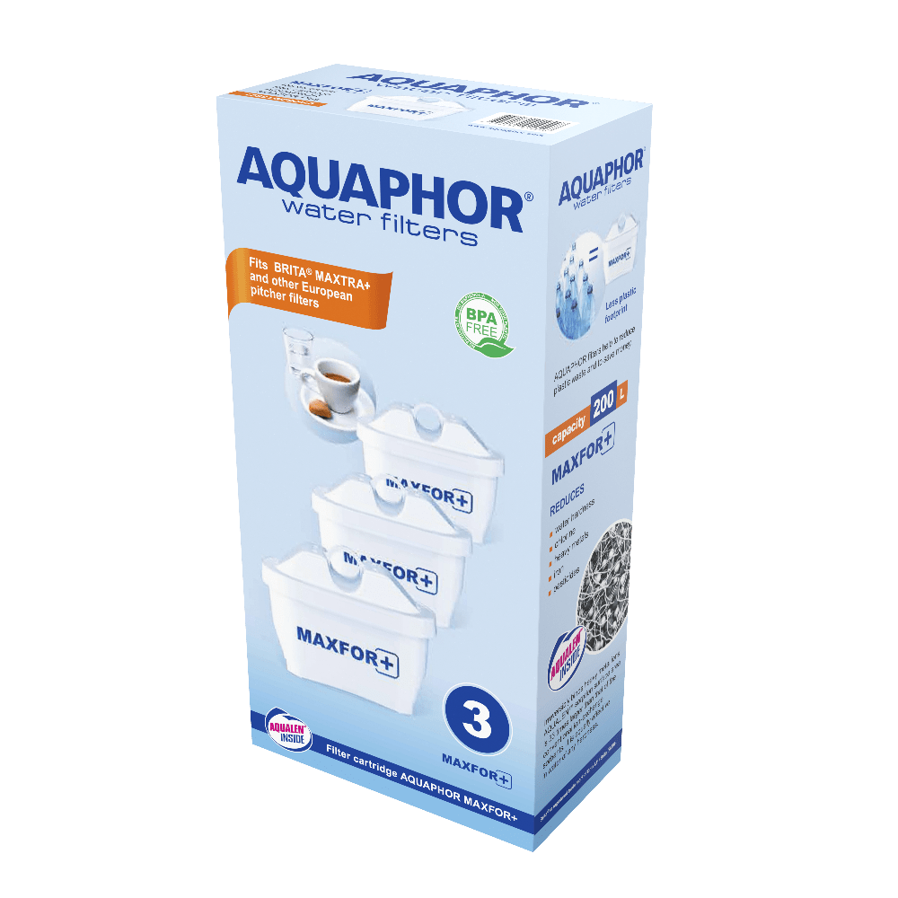 Aquaphor Vedensuodatin Maxfor+ - Vaihtosuodatin 3 kpl - integratoridirecthub.com