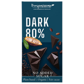Benjamissimo Tumma Suklaa 80% 60 g - integratoridirecthub.com