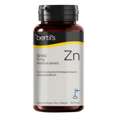 Bertil's Sinkki, 15 mg, 200 tabl., Sinkkiaminohappokelaatti, vastustuskyky, iho, hiukset, integratoridirecthub.com