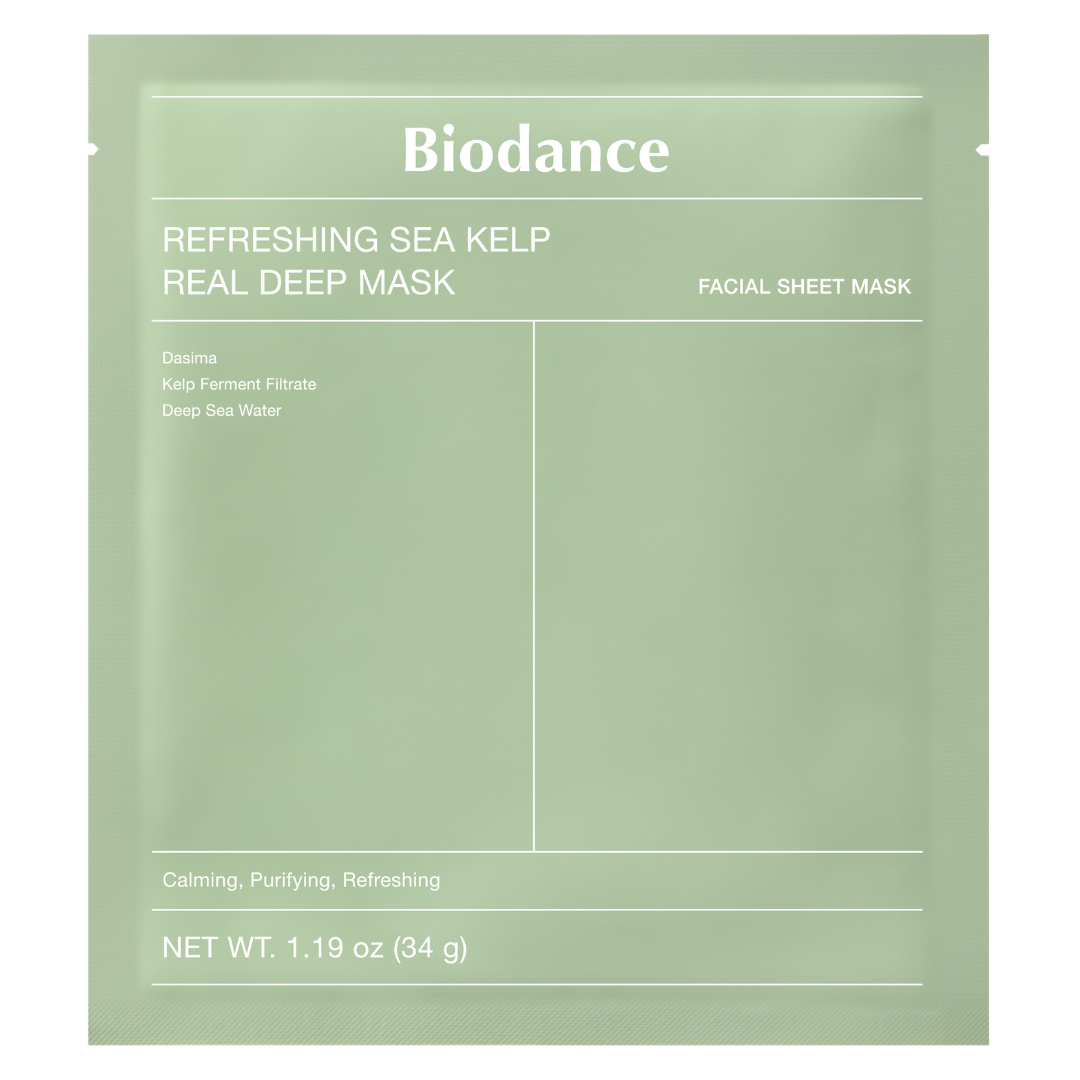 Biodance Refreshing Sea Kelp Real Deep Mask - Kasvonaamio 1 kpl - integratoridirecthub.com