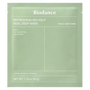 Biodance Refreshing Sea Kelp Real Deep Mask - Kasvonaamio 1 kpl - integratoridirecthub.com