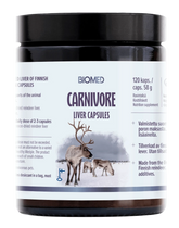 Biomed Carnivore Liver Capsules - Poronmaksakapselit 120 kaps. - integratoridirecthub.com