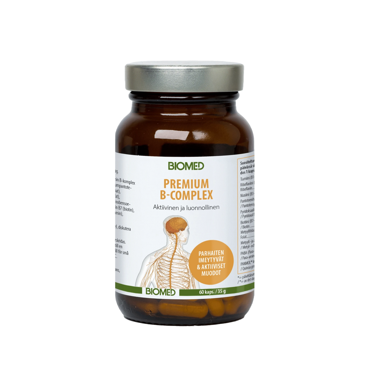 Biomed Premium B-Complex 60 kaps. - integratoridirecthub.com