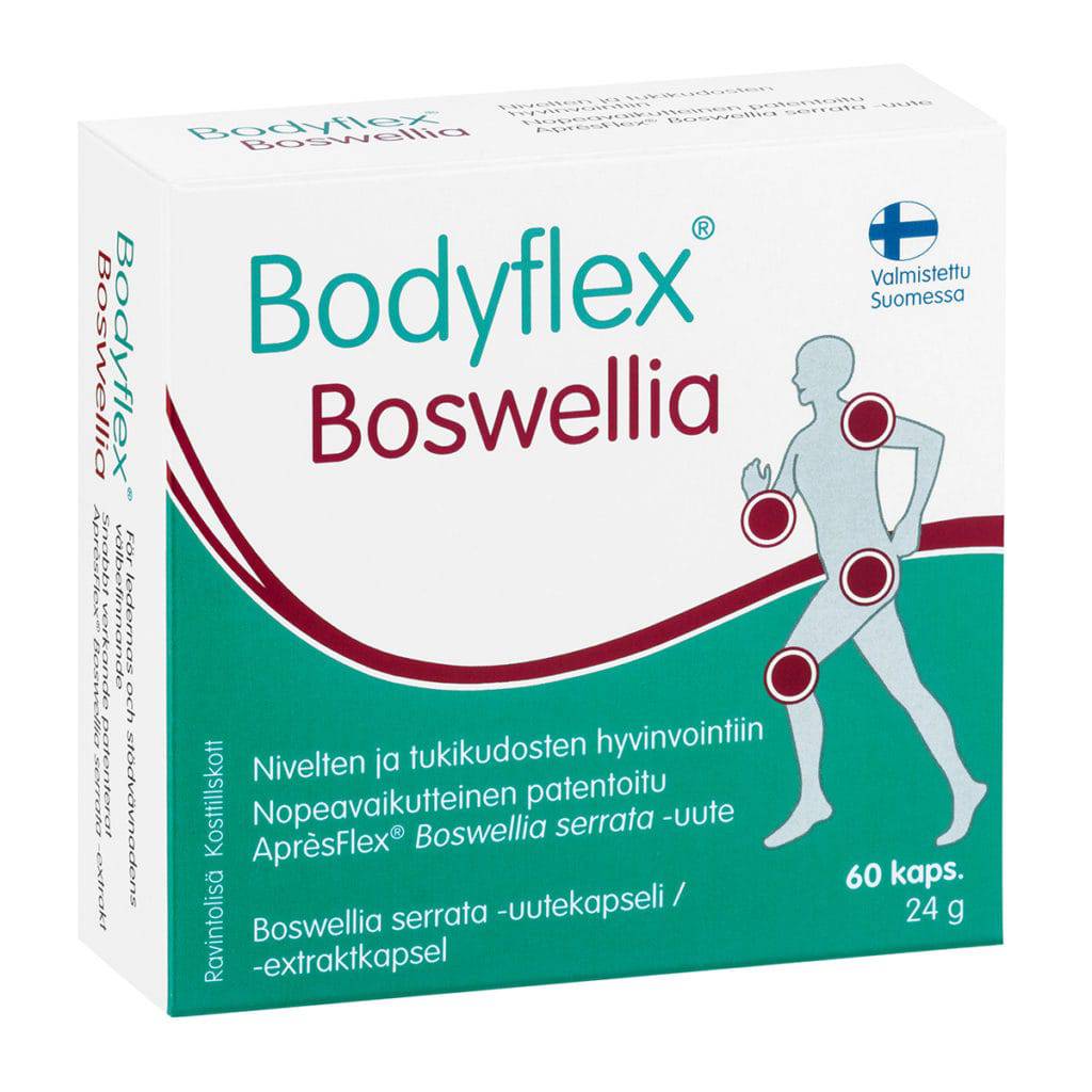 Bodyflex Boswellia - Boswellia serrata -uutekapseli 60 kaps. - integratoridirecthub.com