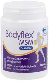 Bodyflex MSM - Molybdeeni 120 tabl. - integratoridirecthub.com