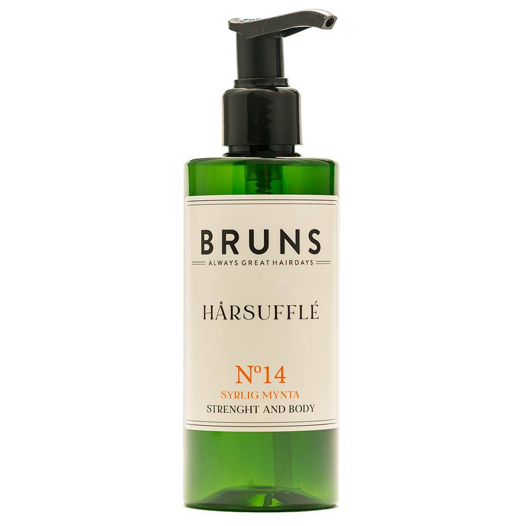 Bruns Products Nr14 Hårsuffle Syrling Mynta - Minttu Muotoilutuote 200 ml - integratoridirecthub.com