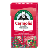 Carmolis Inkivääri Yrttipastilli 45 g - integratoridirecthub.com