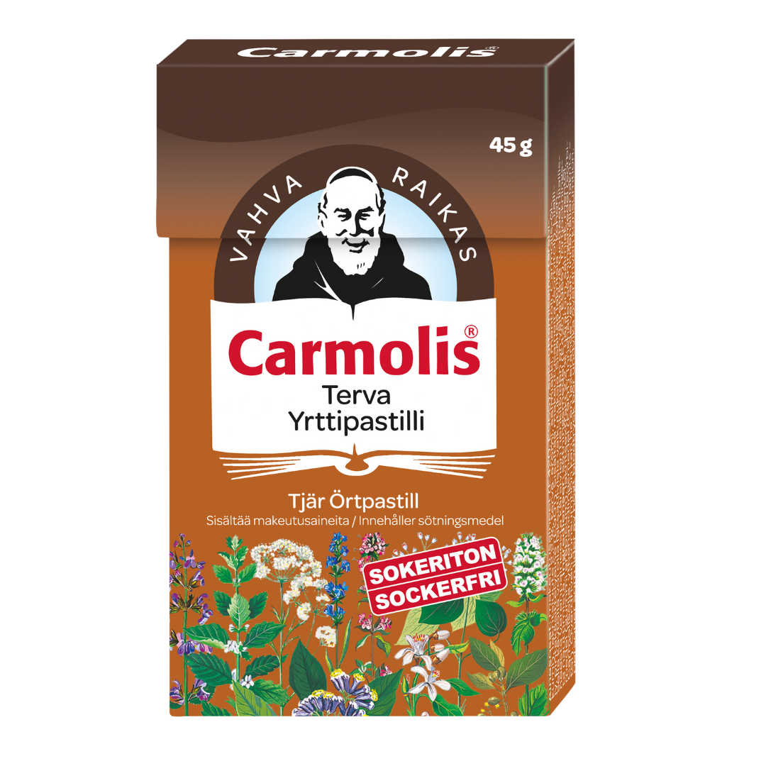 Carmolis Terva Yrttipastilli 45 g - integratoridirecthub.com