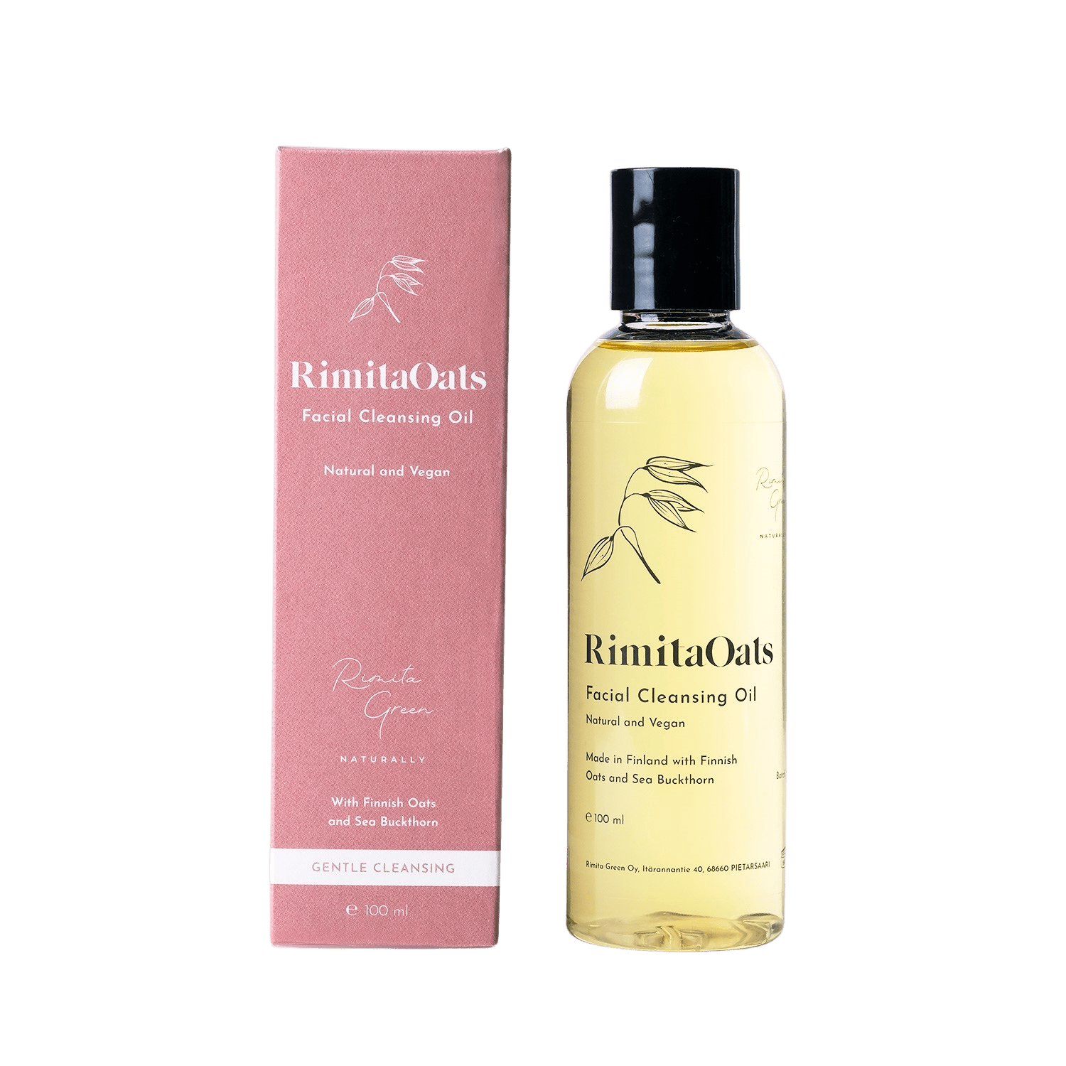RimitaOats Facial Cleansing Oil - Kasvojen puhdistusöljy 100 ml - integratoridirecthub.com