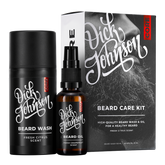 Dick Johnson CORE Beard Care Kit, Lahjapakkaus, parranhoito, partaöljy, partashampoo, miehille, integratoridirecthub.com