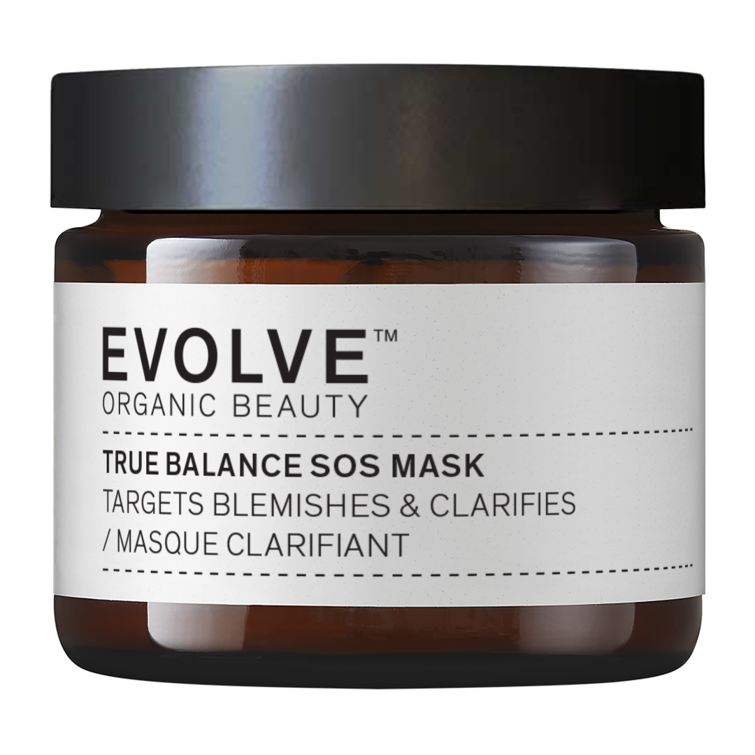 Evolve Organic Beauty True Balance SOS Mask - Kasvonaamio 60 ml - integratoridirecthub.com