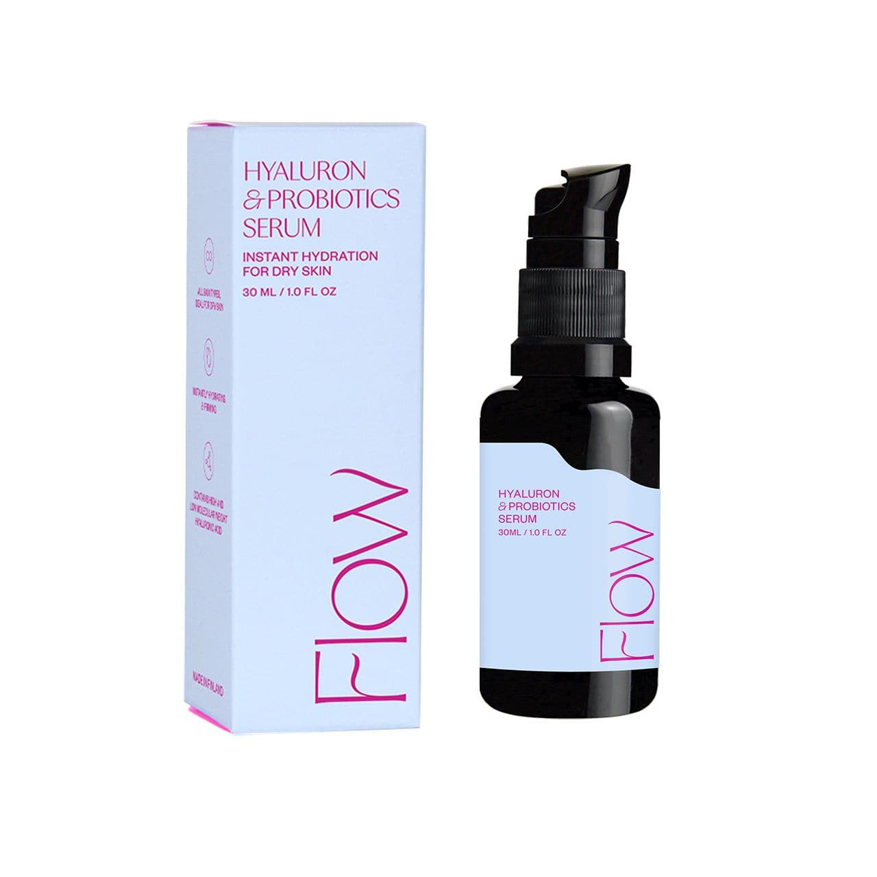 Flow Hyaluron & Probiotics -  kasvoseerumi 30 ml - integratoridirecthub.com