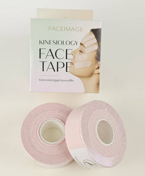 Faceimage Kinesioteippi kasvoille Sensitive 2 x 2,5 cm x 5 m - integratoridirecthub.com