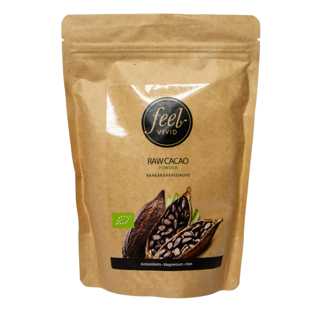 Feel Vivid Luomu Raakakaakaojauhe 300 g