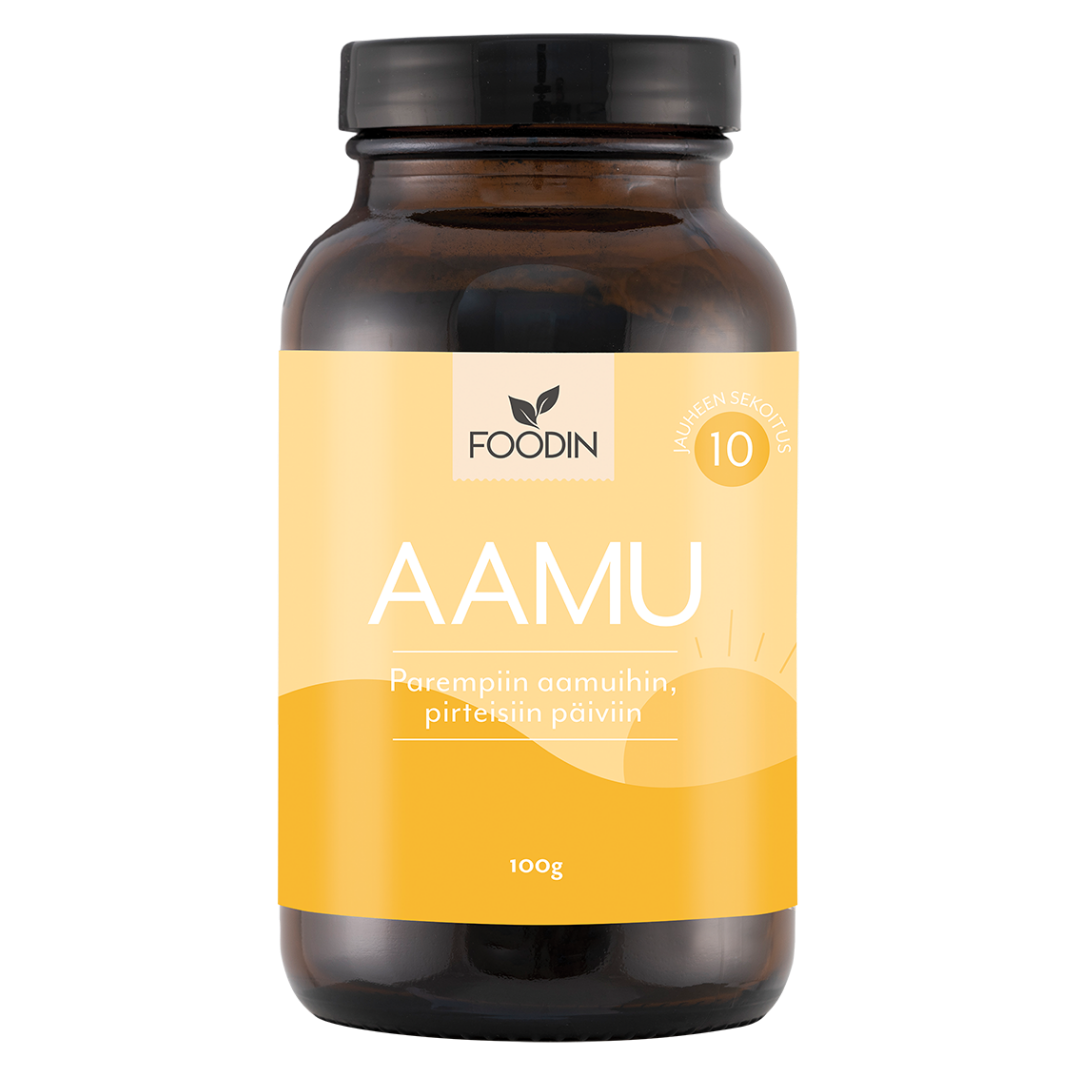 Foodin Aamu - Parempiin aamuihin, pirteisiin päiviin 100 g - integratoridirecthub.com