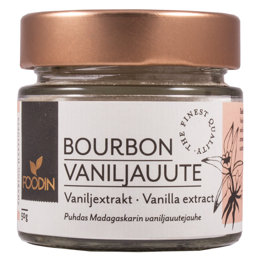 Foodin Bourbon vaniljauutejauhe, Luomu 50 g - integratoridirecthub.com