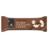 Foodin Clean & Real Double Chocolate Cashew - Proteiinipatukka - integratoridirecthub.com